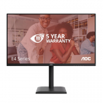 AOC E4 Q32E4U PC lamekuvar 80 cm (31.5") 2560 x 1440 pikslit Quad HD LED Must