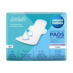 Canpolbabies CANPOL BABIES niiskust imavad p&auml;evased padjad tiibadega s&uuml;nnij&auml;rgselt, 10 tk, 78/007