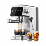AMZCHEF CE-AZ-EM1501-SV Piston Coffee Maker (Silver)