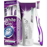 White White Glo Baltas Glo 2 &uuml;hes hambapasta koos suu loputamise lahusega, 100 ml