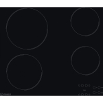 Indesit AAR 160 C Must Sisseehitatud 58 cm Keraamiline 4 tsoon(id)