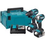 Makita Akutoite t&ouml;&ouml;riistade komplekt DLX2577TJ 18V