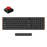 Keychron K5 Ultra Wireless M&auml;ng klaviatuur | Must, Keychron Milk POM Punane