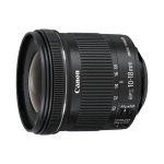 Canon EF-S 10-18mm f/4.5-5.6 IS STM + EW-73C + Lens Cloth SLR &Uuml;lilainurk objektiiv Must