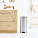 Brabantia Pedal Bin newIcon &Uuml;mmargune Harjatud teras