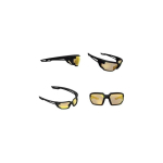 Mechanix Mechanix Wear Mechanix Tactical Goggles Type-X, Black, Yellow lens
