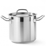 Hendi tall pot with lid 10 l. 240 x 220mm Profi Line