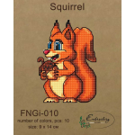 BOBKOV BOBKOV DENIS FOP, reg. No. 2893417695 Squirrel (beads) FBNGI-010