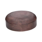 Rituali Rituali Domestici Set of 2 mis dekoracyjnych with cover Perseo - Śliwkowy, 20 cm