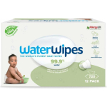WATERWIPES COFFEE-FREE WET WIPES 12 PACKS OF 60 PCS. SENSITIVE