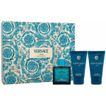 Versace Eros set for men (perfume EDT, 50 ml + shower gel, 50 ml + aftershave balm, 50 ml)