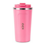 Vacuum Vacuum insulated thermos mug KIRO KI511P, pink, 510 ml
