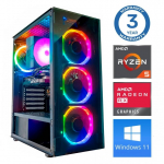 INTOP Ryzen 5 5600X 32GB 500SSD M.2 NVME+2TB RX580 8GB WIN11