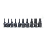 Koken 1/2" socket set for hex screws 4-19mm/60mm [RS14012M/10-L60]