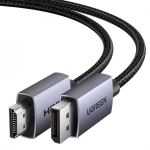 Kabelis Kabelis DisplayPort (DP) ki&scaron;tukas - HDMI ki&scaron;tukas &uuml;hesuunaline 4K@30Hz 3m must DP125 UGREEN