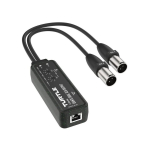 Turtle Turtle 2CH analoog XLR v&auml;ljund Dante adapter - Dante adapter