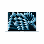 Apple MacBook Air Apple M M5 S&uuml;learvuti 38,9 cm (15.3") 16 GB 1 TB SSD Wi-Fi 7 (802.11be) macOS Tahoe Sinine