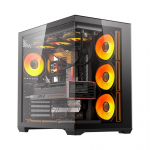 DarkFlash C280 arvuti korpus (must) + 7 ventilaatorit