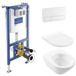 Villeroy Villeroy & Boch pakabinud WC komplekt Villeroy amp Boch Architectura (4616CB01, 92243068)