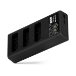 Aku Aku Laadija - Newell CD-USB-C Kolmekanaline Laadija Nikon EN-EL14 Akudele Must