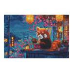 Letistitch ristpistete komplekt "Istumine h&auml;marikus" 35x23 cm