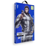 5D 5D klaas Samsung FLIP 7 / FLIP 8 Mr. Monkey Glass (2.5D Silk HD), must