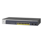 NETGEAR GS510TPP Juhitav L2/L3/L4 Gigabit Ethernet (10/100/1000) Power over Ethernet tugi Must
