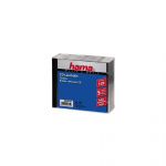 Hama CD Jewel Case Standard, Pack 5 Merekarbi kujuline &uuml;mbris 1 ketast Must, L&auml;bipaistev