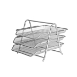 Document Document tray FOROFIS, 3 parts, silver color