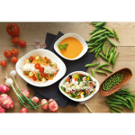 Villeroy Villeroy & Boch Vapiano trio Bowl set, 6-piece, white