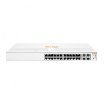 HPE HPE Networking Instant On Switch 24p Gigabit 4p SFP+ 1930 Juhitav L2+ Gigabit Ethernet (10/100/1000) 1U Valge