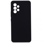 Evelatus Samsung Galaxy A73 5G Premium Soft Touch Silicone Case Black