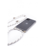 Evelatus Apple iPhone 7/8/SE2020/SE2022 Silicone Transparent with Necklace TPU Strap Transparent