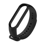 Devia Silicone Strap for Xiaomi Mi Band 5 / Mi Band 6 / Black