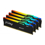 Kingston Kingston Technology FURY Beast RGB m&auml;lumoodul 128 GB 4 x 32 GB DDR5 5600 MT/s