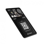Rolling Rolling Square AirCard Tracker Works with Apple Find my | Digital business card