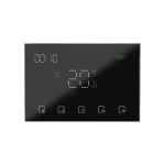 Wireless Wireless thermostat SPRING TR8000 RF (black)