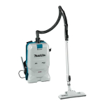 Cordless Cordless vacuum cleaner - backpack MAKITA VC011GZ 40V MAX XGT