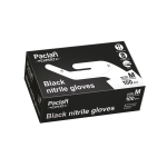 Nitrile Nitrile disposable gloves 100 pcs black L size 24x10,5x0,05cm