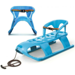 Prosperplast Sled PLASTIKOWE Z OPARCIEM 88x45x42CM NIEBIESKIE