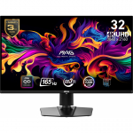MSI MAG 321UP QD-OLED PC lamekuvar 80 cm (31.5") 3840 x 2160 pikslit 4K Ultra HD Must