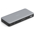 Digitus DA-70917 s&uuml;learvuti dokk ja pordireplikaator Juhtmega &uuml;hendatud USB 3.2 Gen 2 (3.1 Gen 2) Type-C Must, Hall
