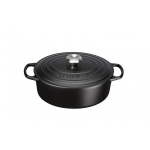 Le Le Creuset 21178290000430 kastrul 4,7 l Ovaalne Must