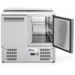 Refrigerator Refrigerator Arktic 2-door salad refrigerator with hinged lid 2x GN1/1 3x GN1/6 247 l - Hendi 236161
