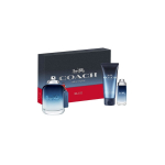 Set Set Coach: Mėlyna, Eau De Toilette, Meestele, 100 ml + Mėlyna, Eau De Toilette, Meestele, 15 ml + Mėlyna, Du&scaron;o želė, Habeme ja J