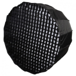 Ap&scaron;vietimo Ap&scaron;vietimo modifikatorius MITOYA SPEEDY DEEP 90 cm parabolinis mink&scaron;tas dėžutė su tinkleliu