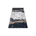 Stiilne Stiilne kilimėlis ARLEN MARBLE1 musta v&auml;rviga glamuurstiilis 160x220 Hakano