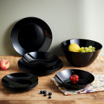 Salatitaldrik Salatitaldrik Zelie 24 cm must LUMINARC