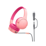 Belkin SoundForm Mini K&otilde;rvaklapp Juhtmega &uuml;hendatud Peav&otilde;ru K&otilde;ned/muusika USB t&uuml;&uuml;p-C Roosa