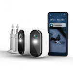 Arlo Essential E3 HD 2-CAMS + 2X MOUNTS Karp IP s&uuml;steemiga turvakaamera Hoonev&auml;line Lagi/sein